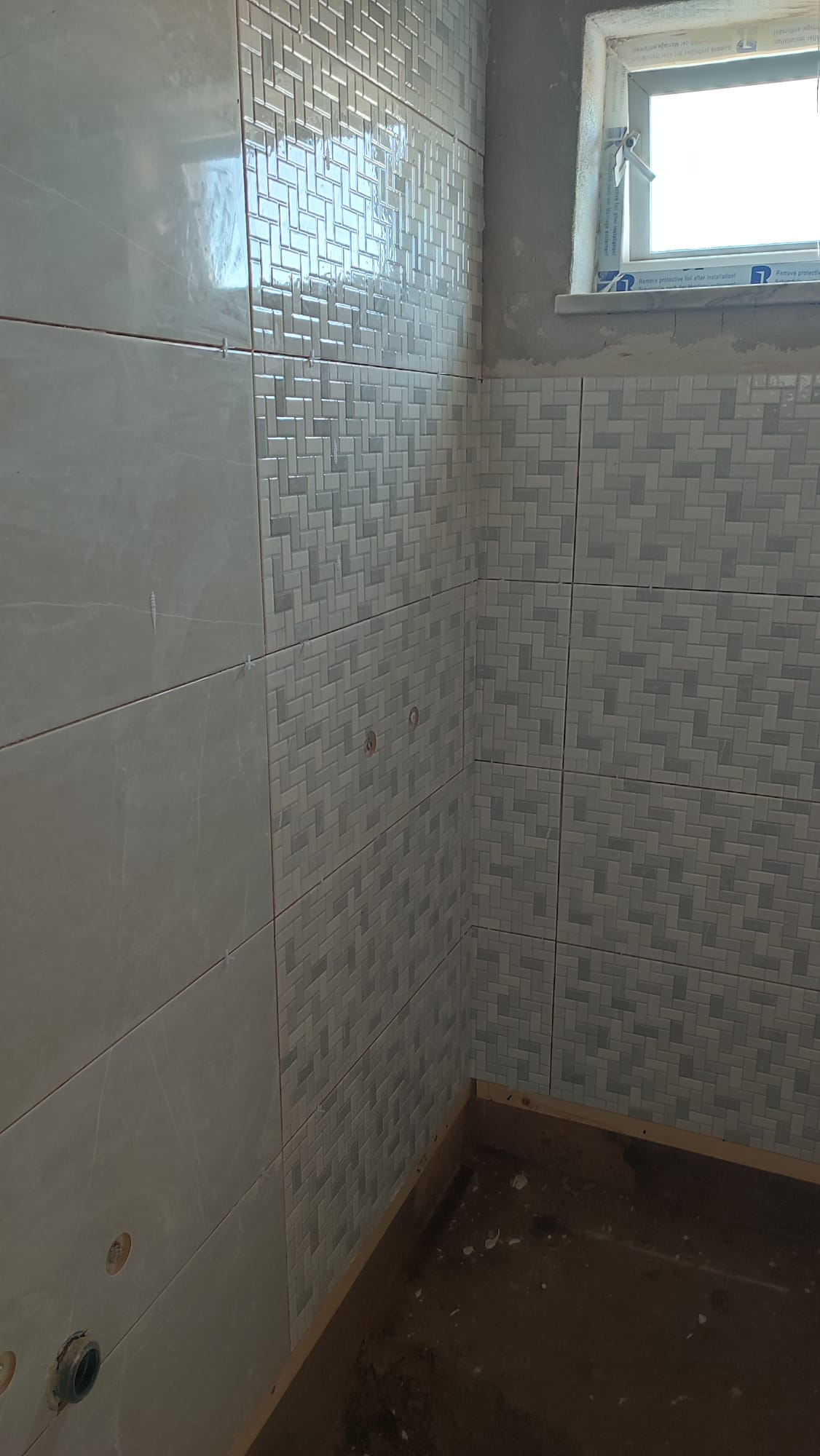Bathroom tiles