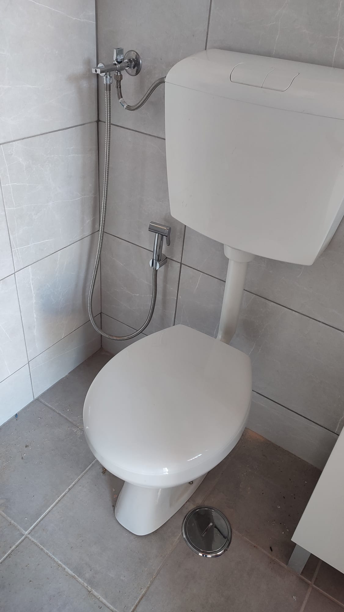 Toilet and bidet bum gun