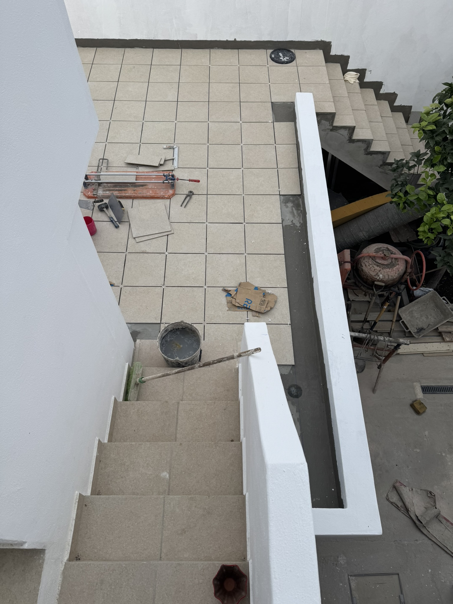 Mezzanine terasse