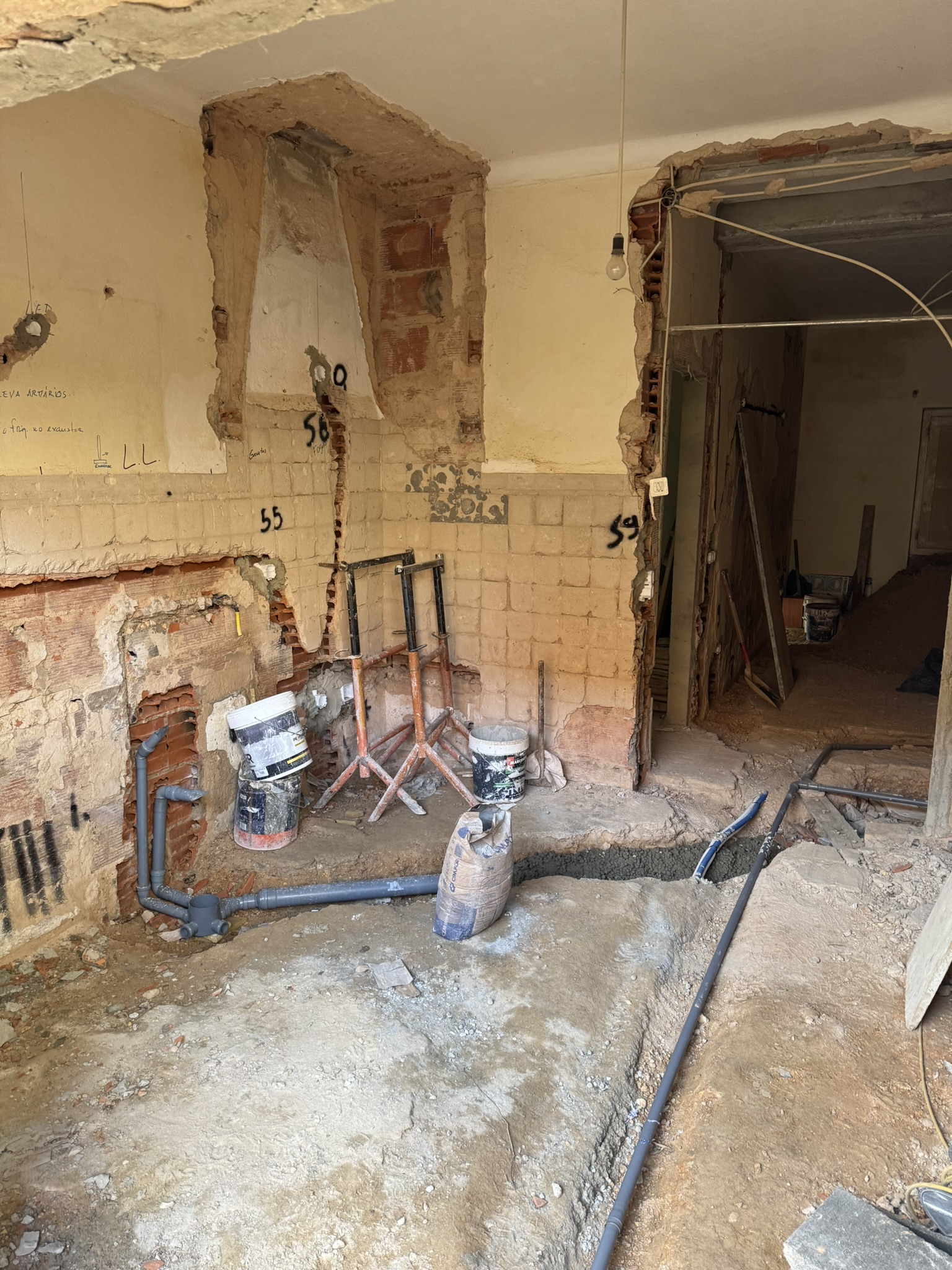 Kitchen zink plumbing