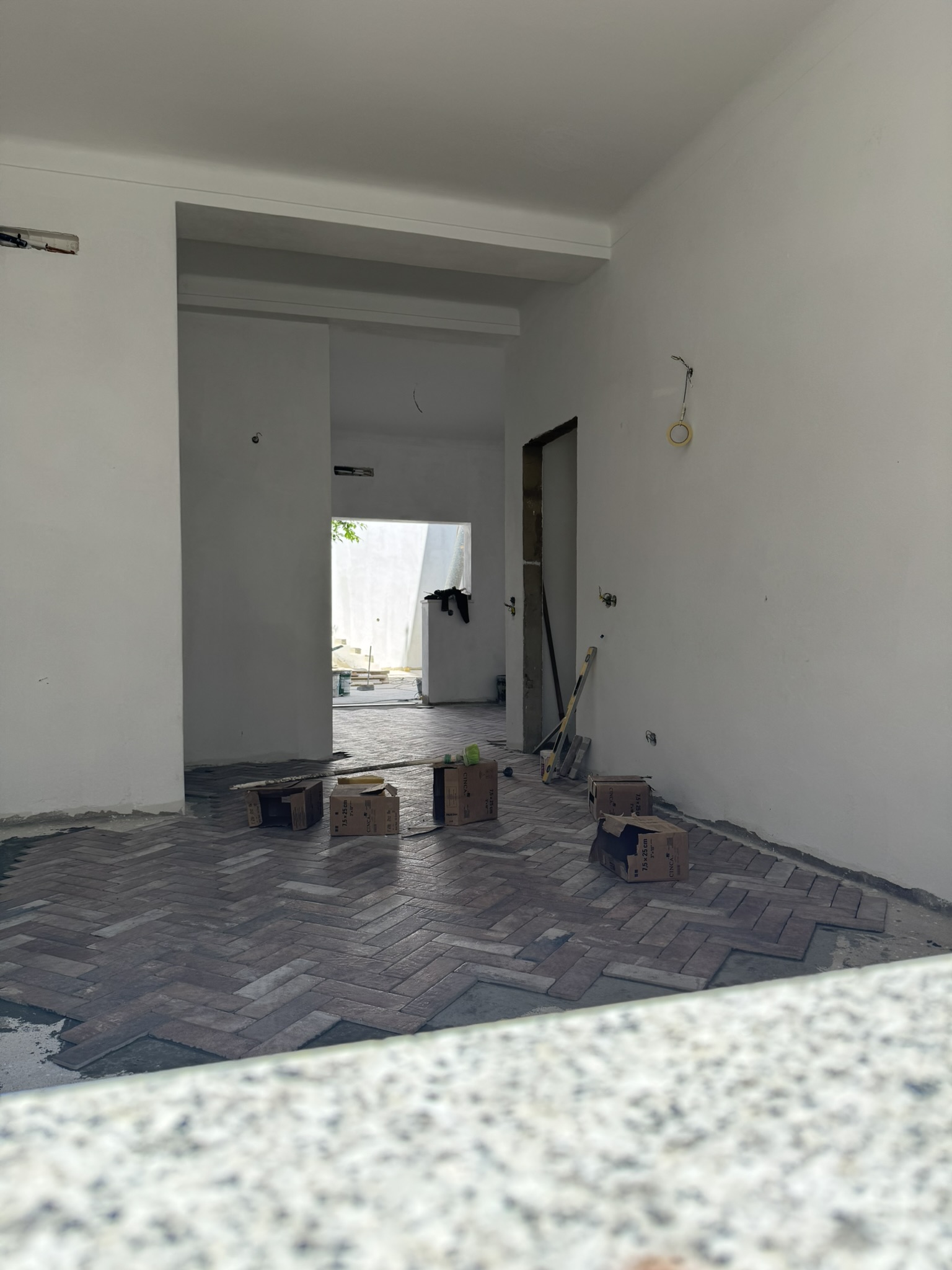 Livingroom floor tiles