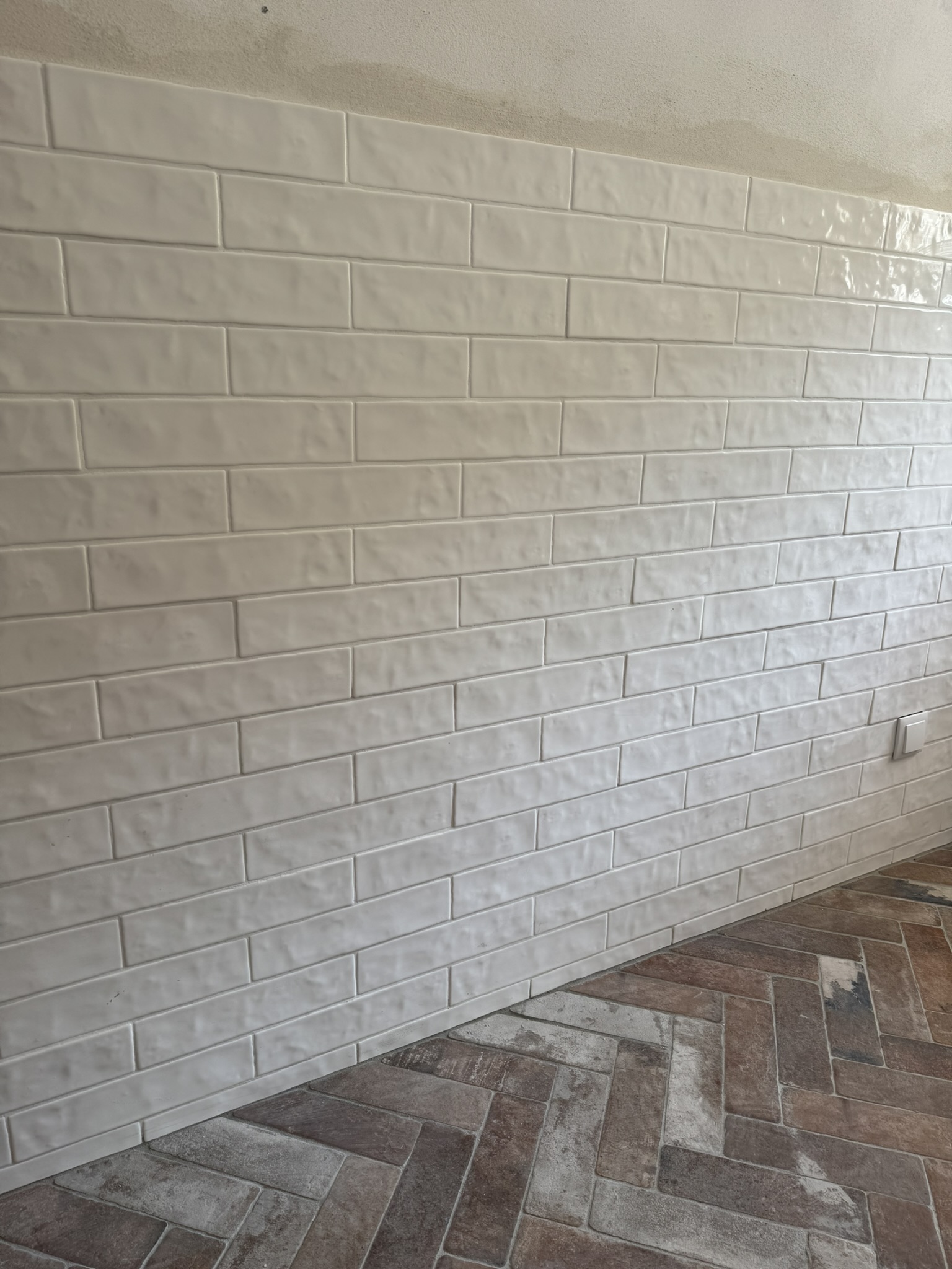 Bathroom wall