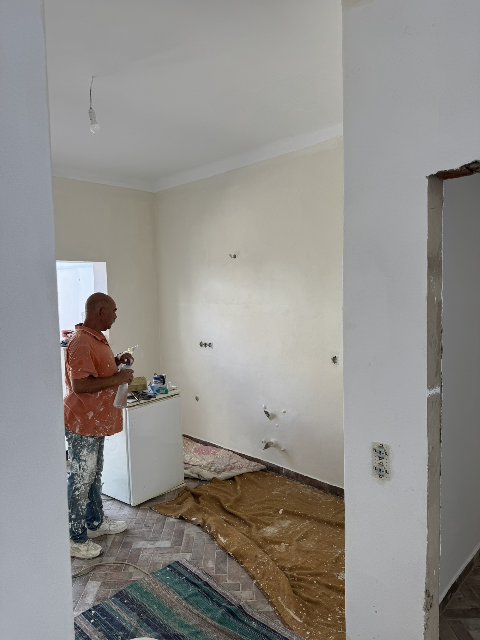 New wall paint in Kitchen