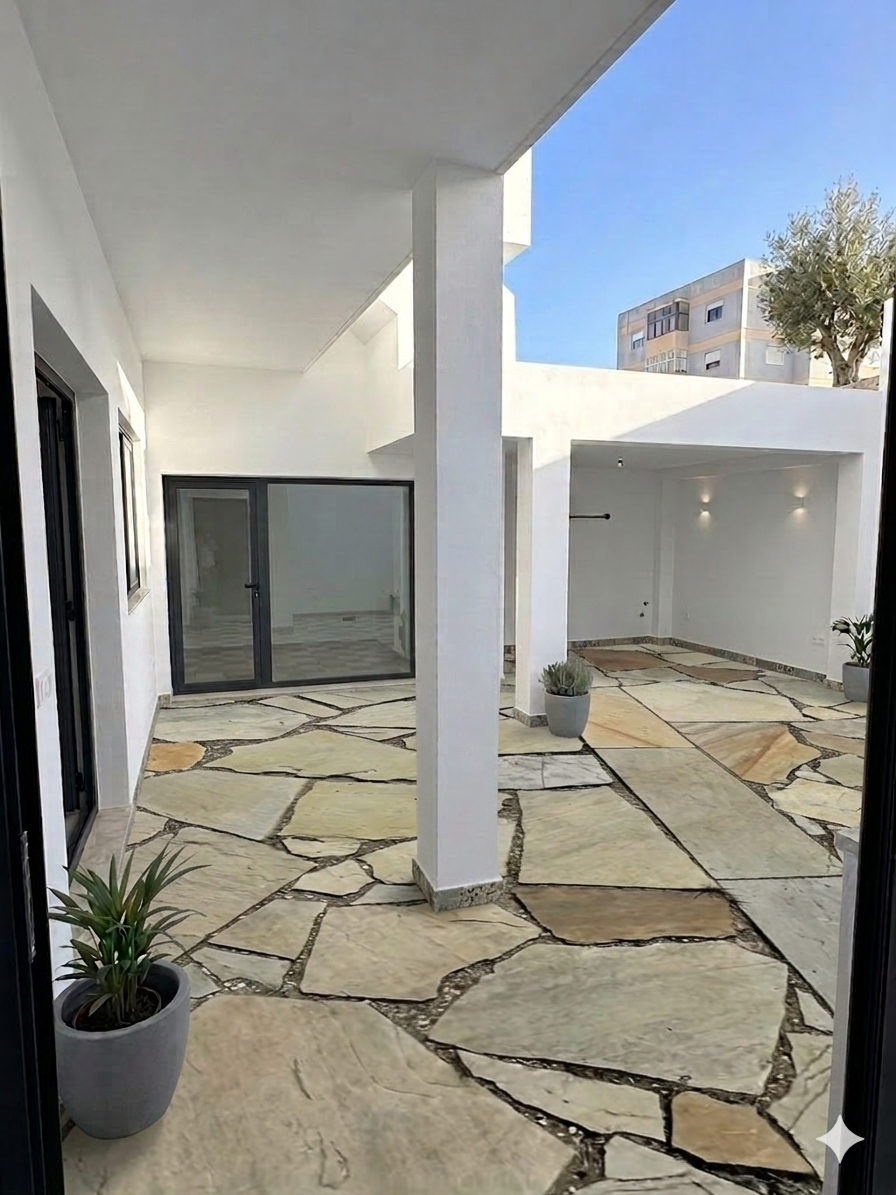 Courtyard tile samples (nature stone large)