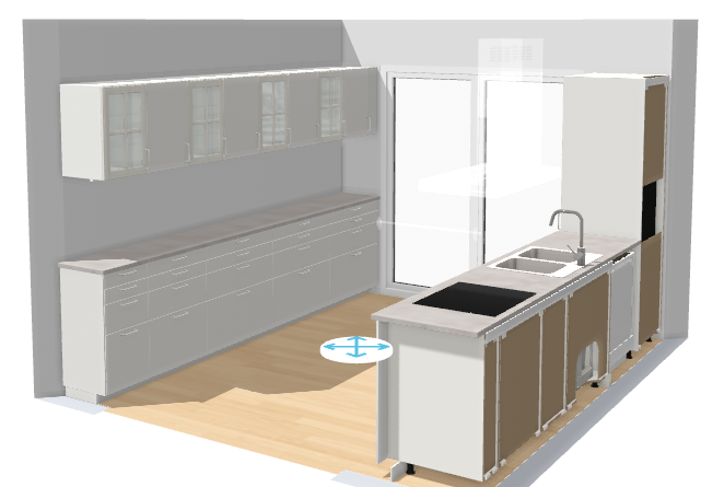 Kitchen configuration 2