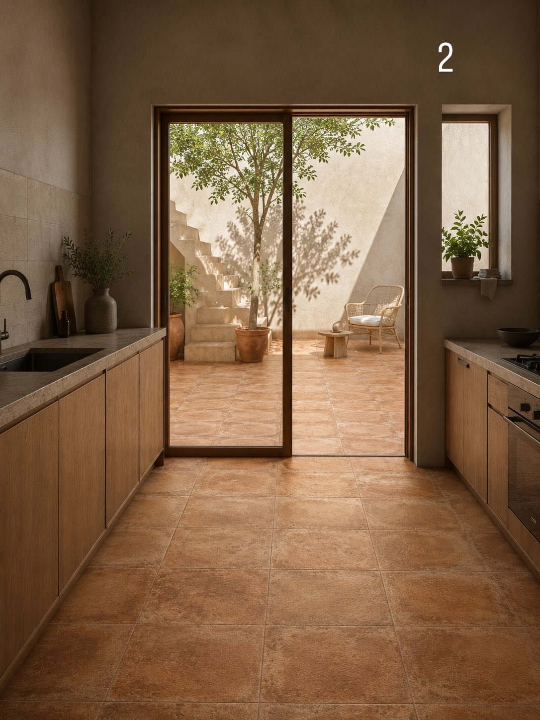 Classic terracotta